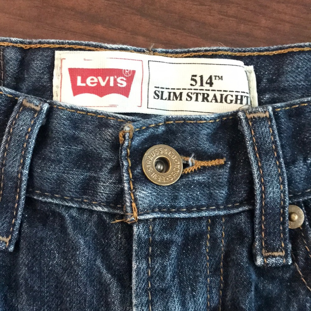Boys Slim Straight 514 Levi’s - Picture 2 of 6